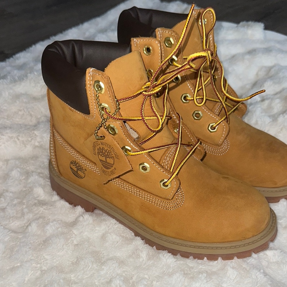 Timberland Tan Leather Boots